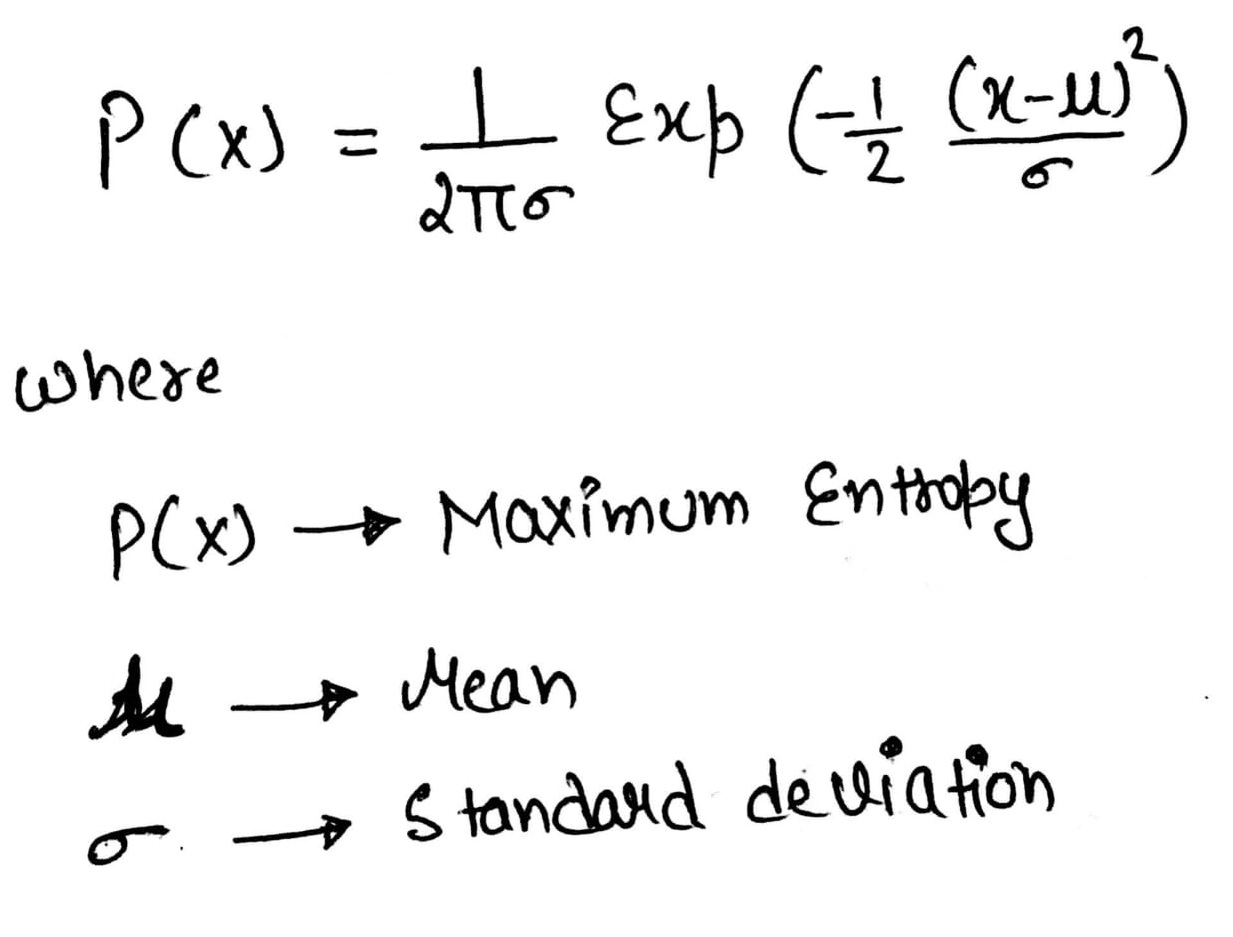 Normal Density Function : Pattern Recognition Approaches